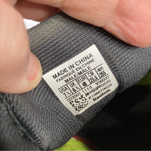 Reebok CrossFit sneakers black Men’s size 7.5 - Picture 8 of 10